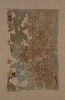Sampler, Peru, A.D. 1/200. Birds carrying crustaceans, fish, insects, snakes, spiders, and worms.