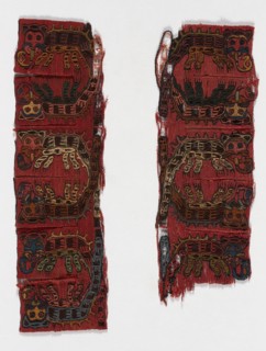 Border Fragments, Peru, 100 B.C./A.D. 200.
