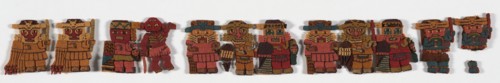 Warrior Fragments, Peru, 100 B.C./A.D. 200.