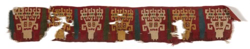Fragment (Band), Peru, A.D. 700/900.