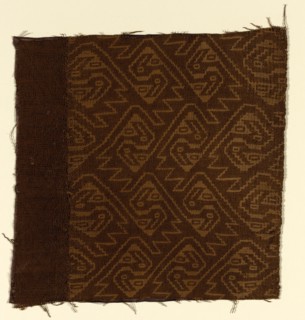 Fragment, Peru, A.D. 1000/1476. Pativilca Valley.