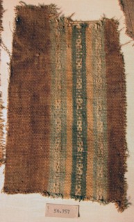 Fragment, Peru, A.D. 1000/1476. Culebra Valley, La Capilla.