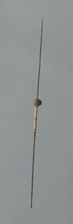 Wooden Spindles with Ceramic Whorls, Peru, 1000/1476.