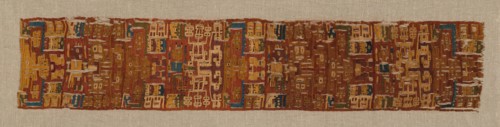 Fragment, Peru, 200 B.C.-600 A.D..