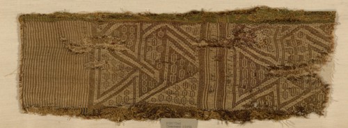 Fragment, Peru, A.D. 1476/1532. Possibly provincial Inca, possibly Yauca Valley.