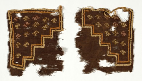 Fragment (From Poncho), Peru, A.D. 1000/1532. Possibly Santa Clara, Virú Valley.
