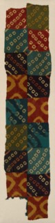 Fragment, Peru, A.D. 600/800. Ica Valley, Uyujalla.
