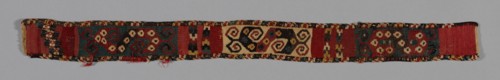 Fragment (Headband), Peru, A.D. 600/900.