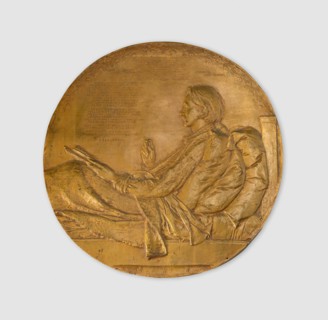 Robert Louis Stevenson, Modeled 1887/88, cast 1888/1928.