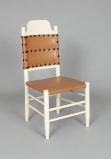 Side Chair (part of a set), c. 1885. Designed by Louis Comfort Tiffany.