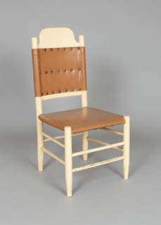 Side Chair (part of a set), c. 1885. Designed by Louis Comfort Tiffany.