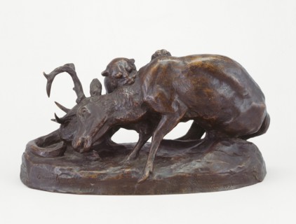 Locked in Death (Panther and Deer), Modeled 1896, cast 1896/99.