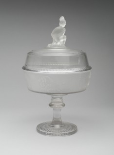 Compote with Lid in the Pioneer Pattern, 1876/86.