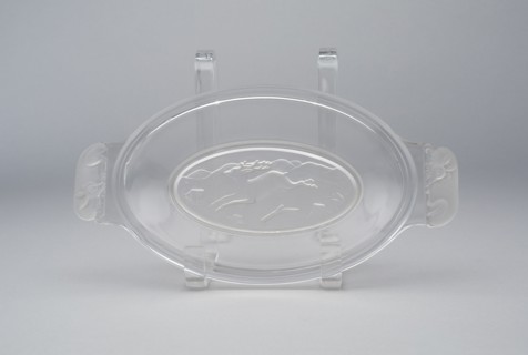 Westward Ho!/Pioneer pattern platter, c. 1876.