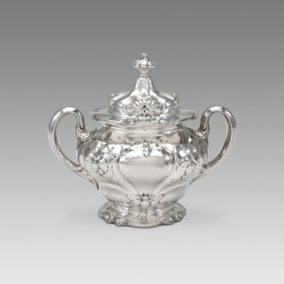 Sugar Bowl and Lid (part of a set), 1900.