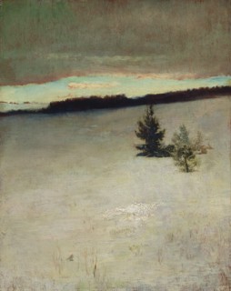 Snow Field, Morning, Roxbury, 1864.