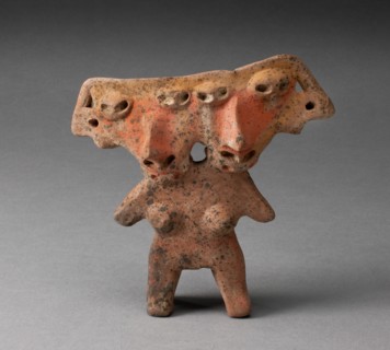 Female Figure with Two Joined Heads, 200 B.C./A.D. 300.