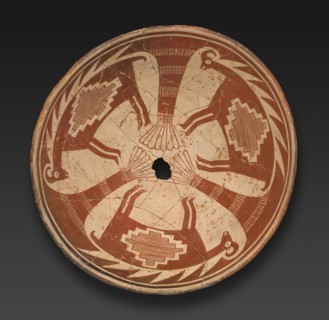 Bowl with Three-part Antelope Design, 950/1150.