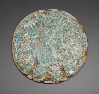 Mosaic Disk with a Mythological and Historical Scene, 1400/1500.