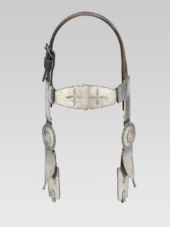 Horse Headstall, 1870s.