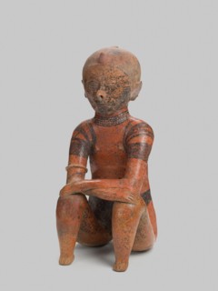 Figure of a Seated Chieftain, 100 B.C./A.D. 250.