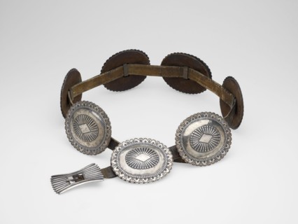 Concho Belt, 1880s.