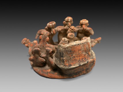 Funerary Cheek-Piercing Ritual, 200 B.C./A.D. 300.