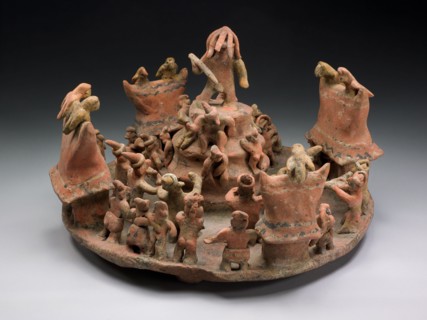 Model Depicting a Ritual Center, A.D. 100/800.