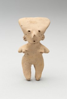 Female Figure with Incised Features and Triangular Head, 100 B.C./A.D. 300.
