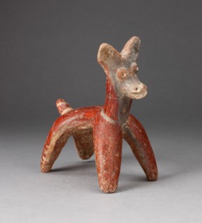 Miniature Figure of a Standing Deer, 100 B.C./A.D. 300.