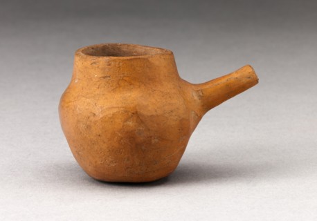 Miniature Cup with Side Spout, A.D. 500/800.
