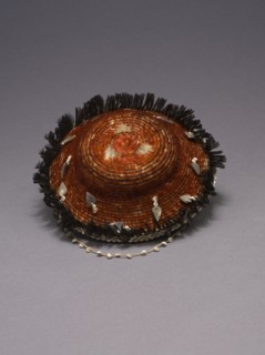 Feathered Gift Basket, 1880/90.