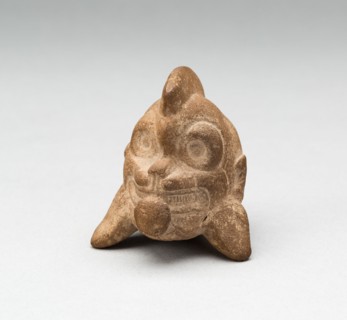 Whistle in the Form of the Head of a Jaguar, Possibly A.D. 250/900.