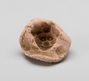 Mold for Face of Figurine, c. A.D. 100/600.