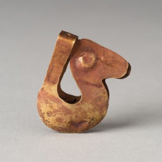 Tweezers in the Shape of a Bird, Probably A.D. 1000/1400.