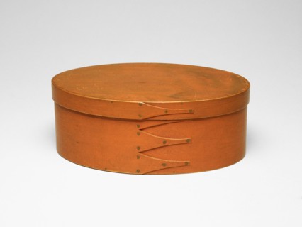 Oval Box, c. 1850. Canterbury, New Hampshire.