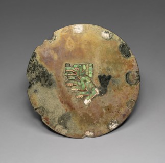 Mirror with Jaguar or Coyote Mosaic, A.D. 500/600.