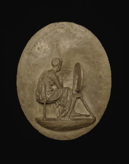 Spinning, Modeled 1882-83, cast c. 1886.