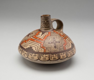 Vessel with Geometric Motifs, A.D. 600/1000.