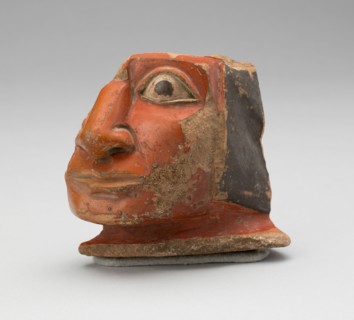Head Fragment from a Large Ceremonial Jar, A.D. 700/800.