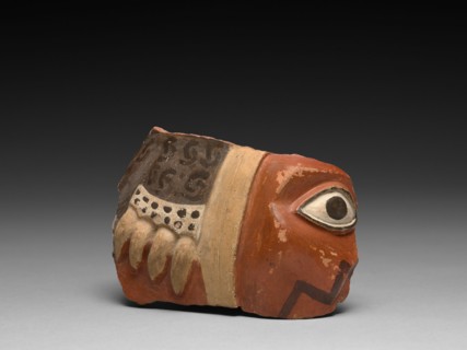 Head Fragment from a Large Ceremonial Jar, A.D. 700/800.