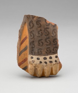 Head Fragment from a Large Ceremonial Jar, A.D. 700/800.