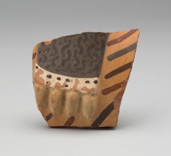 Head Fragment from a Large Ceremonial Jar, A.D. 700/800.