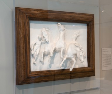 The Horses of Anahita, Modeled 1848/50, cast 1882/1910.