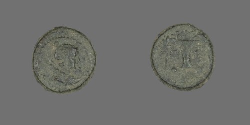 Coin Depicting the Goddess Artemis, after 190 BCE.