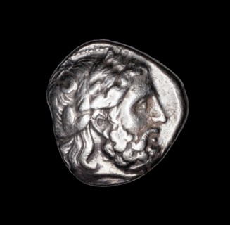 Tetradrachm (Coin) Depicting the God Zeus, 359-336 BCE.