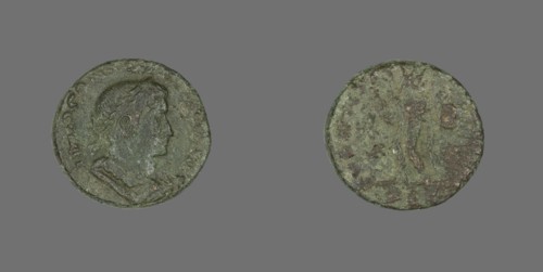 Coin Portraying Emperor Emperor Constantine I, 307-337.