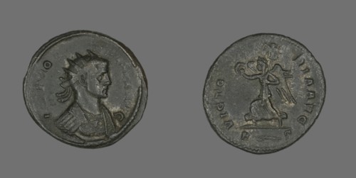 Coin Portraying Emperor Honorius?, 384-423.