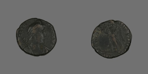 Coin Portraying Emperor Valens, 364-378.