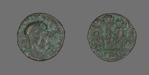 Coin Portraying Emperor Constantine II, before 337.